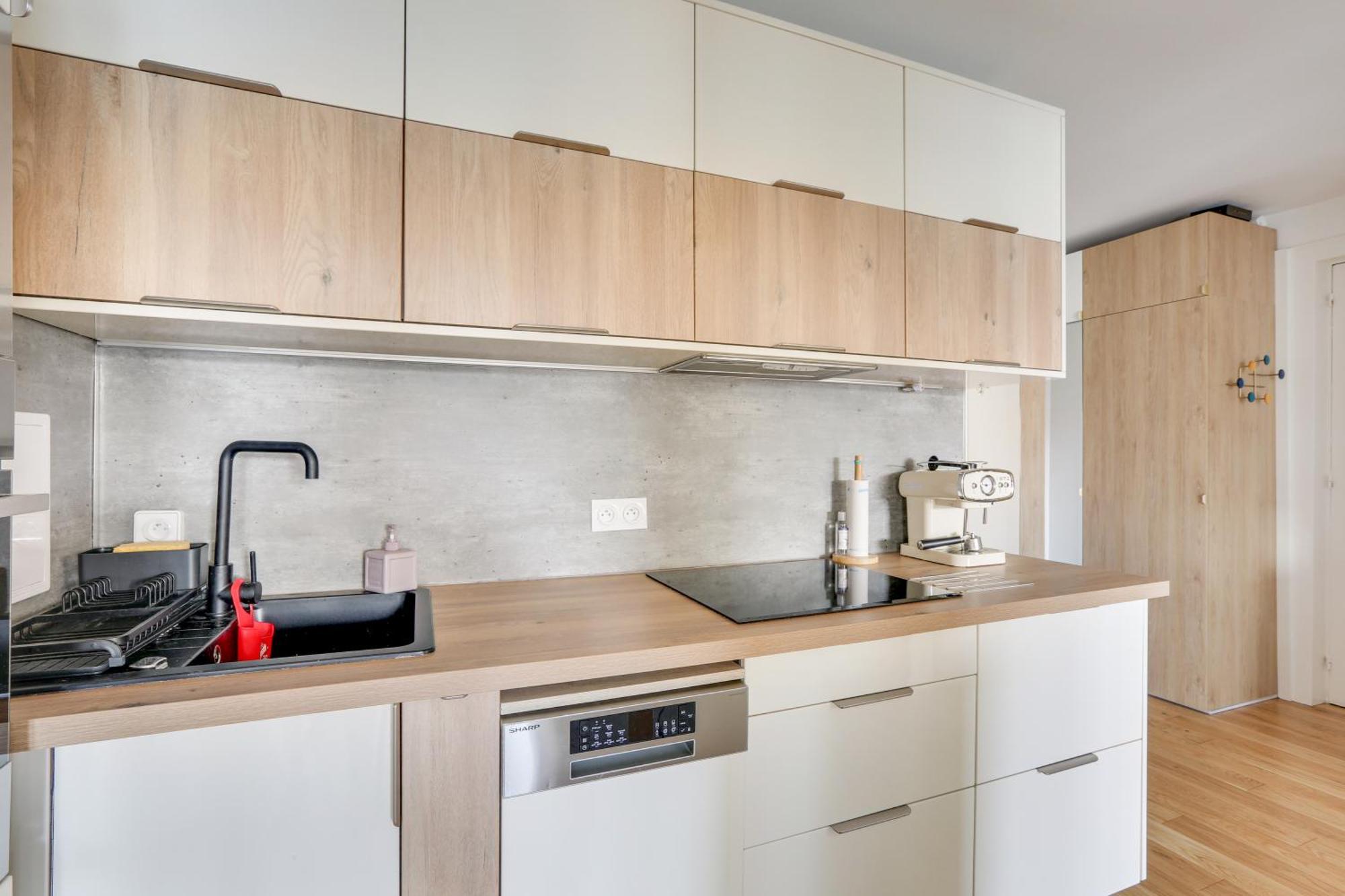 Paris Luxury Apartment 75M2 With Eiffel Tower View, 1 Min Metro, Parking Extérieur photo