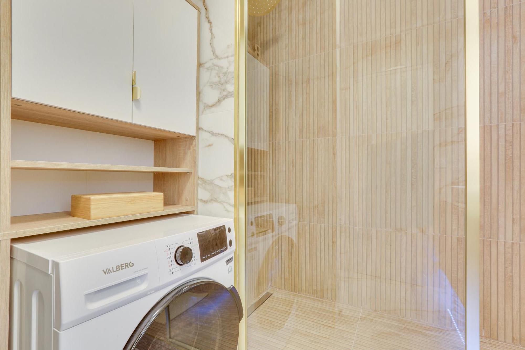 Paris Luxury Apartment 75M2 With Eiffel Tower View, 1 Min Metro, Parking Extérieur photo