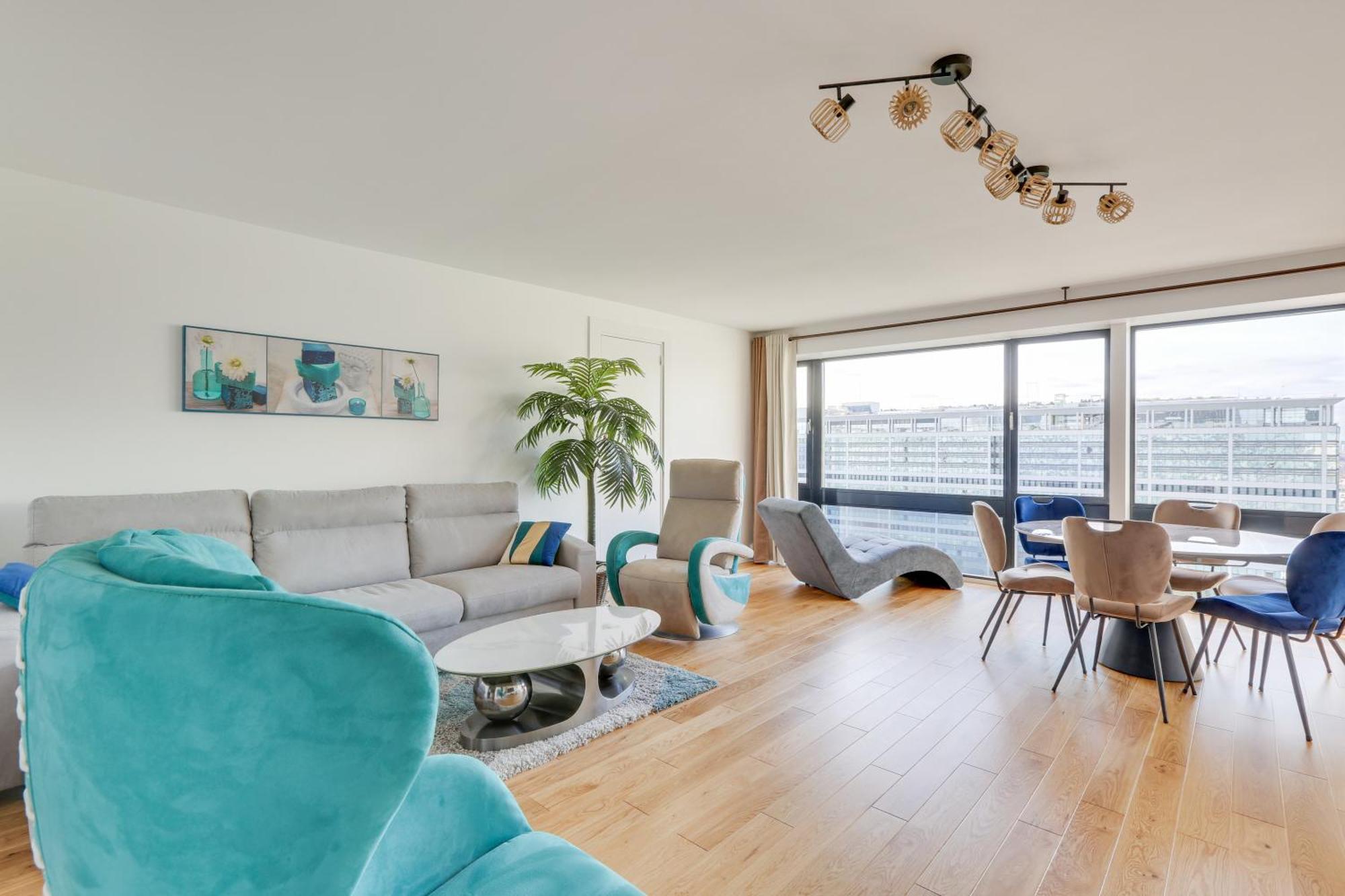 Paris Luxury Apartment 75M2 With Eiffel Tower View, 1 Min Metro, Parking Extérieur photo
